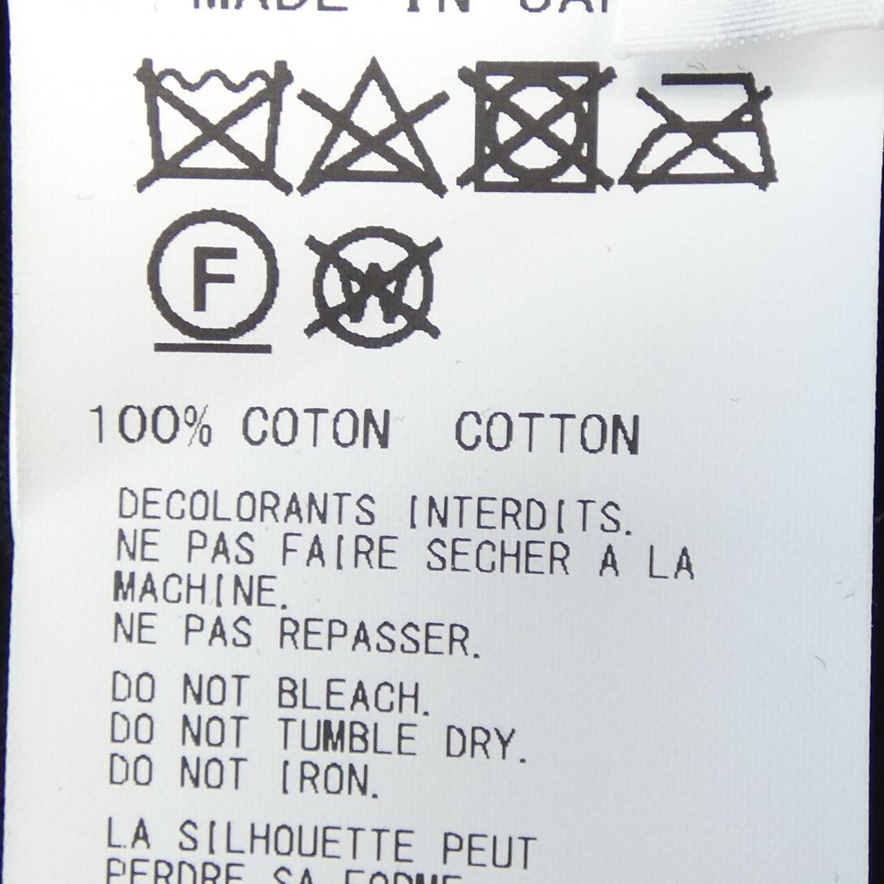 ヨウジヤマモト YOHJI YAMAMOTO FZ-T88-098 Tシャツ