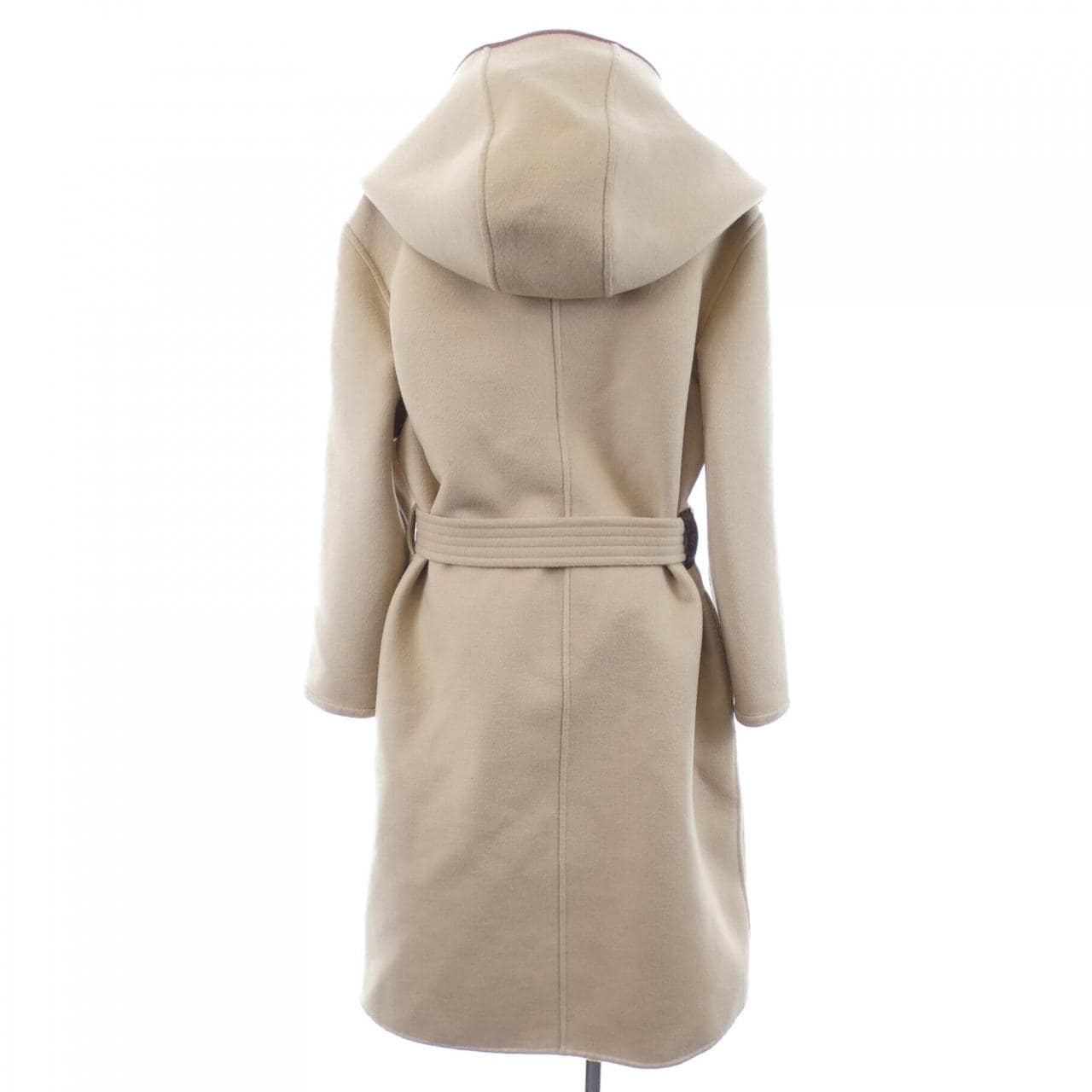 ルイヴィトン LOUIS VUITTON ベルテッドダブルフェイスフーデッドラップコート FMCO05NUV コート