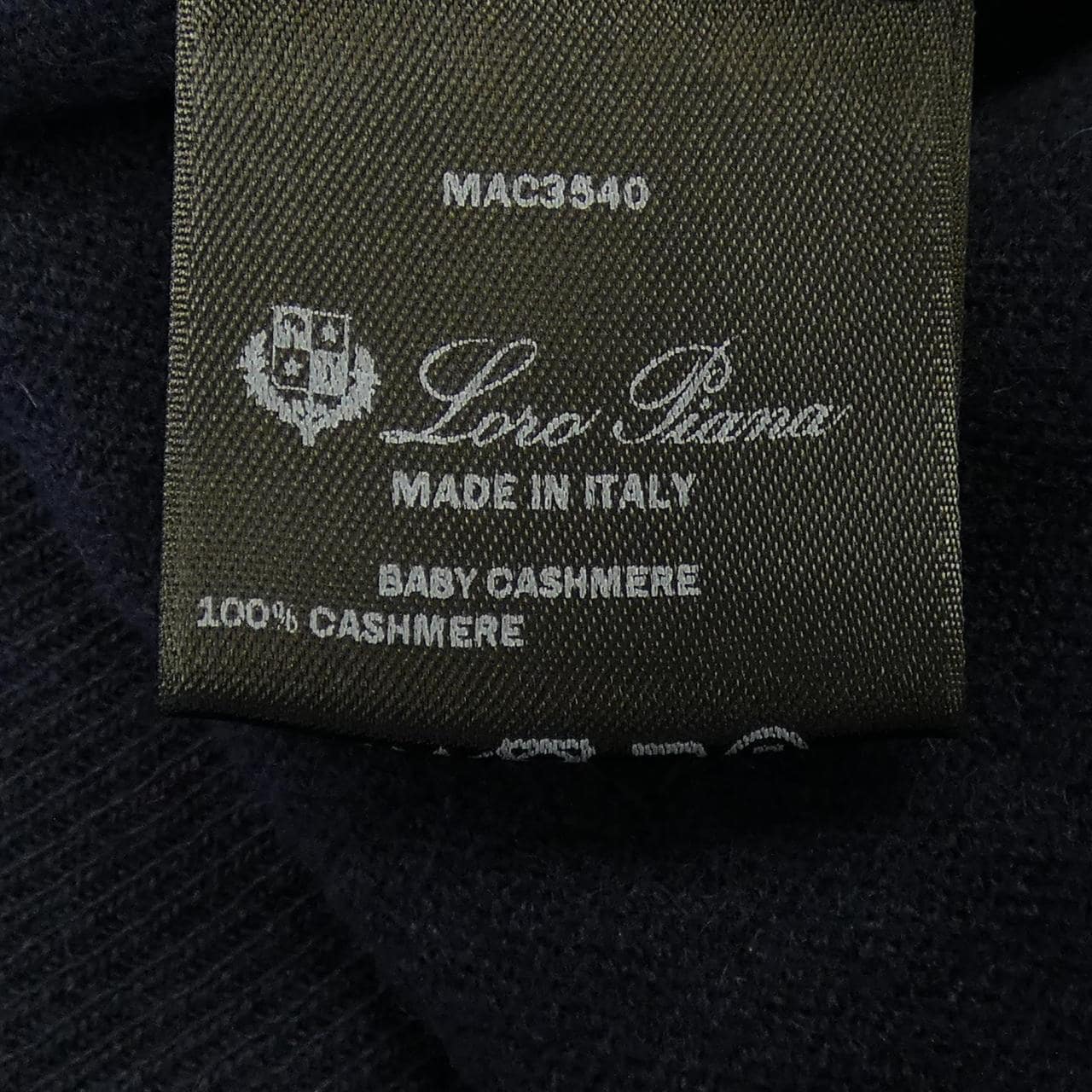 ロロピアーナ Loro Piana スーパーライト クルーネック FAF6086 ニット