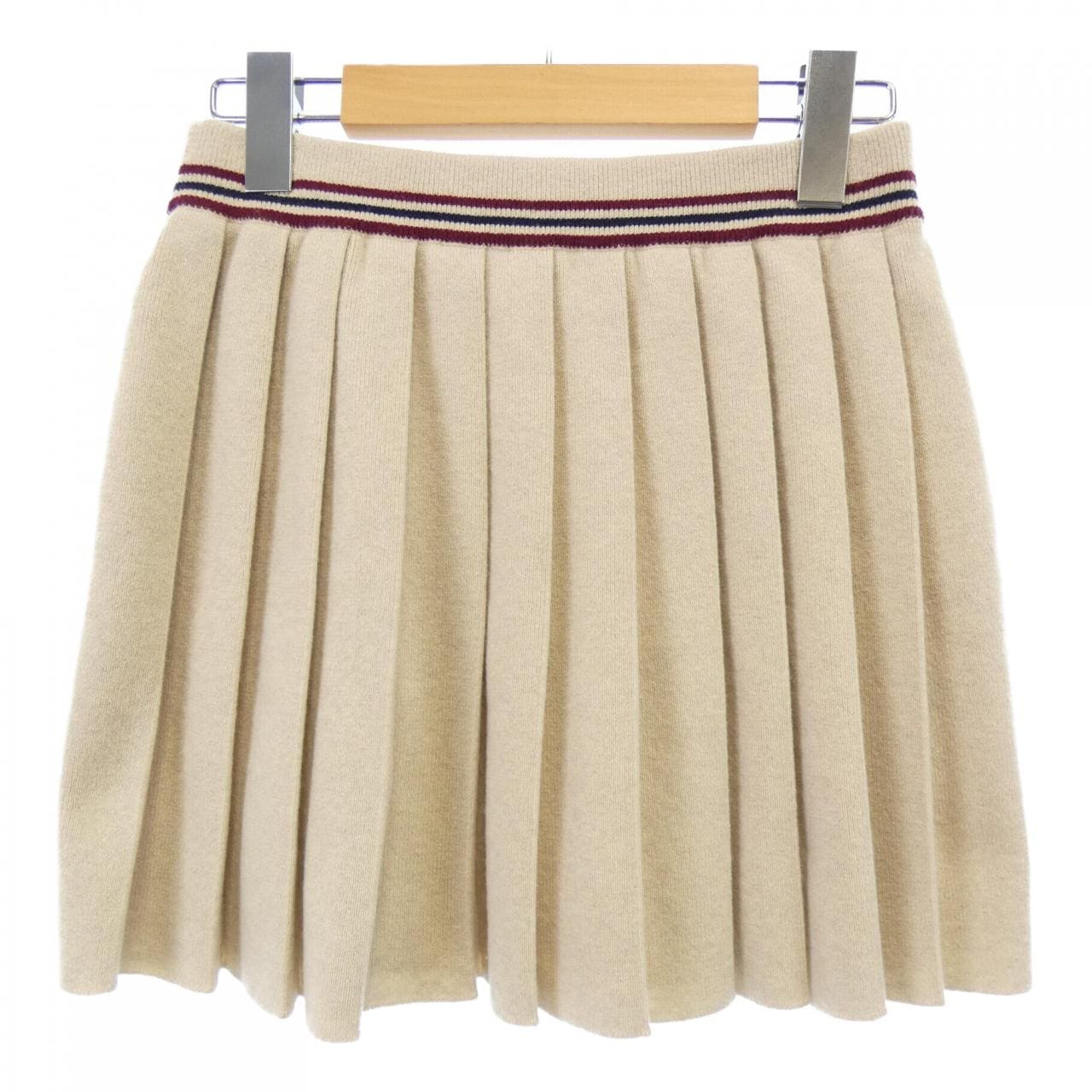 ミュウミュウ MIU MIU MIU MIU ロゴ MMG485 SOOO 14AY スカート