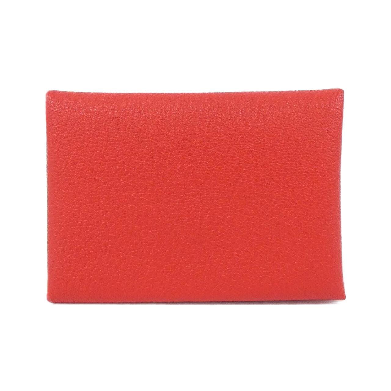 【未使用品】エルメス カルヴィ デュオ ヴェルソ 083038CK コインケース
