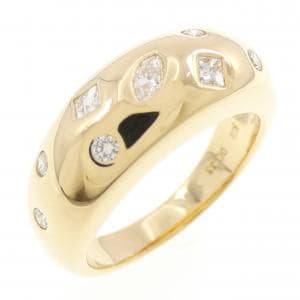 K18YG ダイヤモンド リング 0.33CT