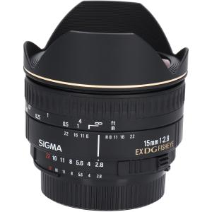 ニコン１５ｍｍ　Ｆ２．８ＥＸ　ＤＧ　ＦＩＳＨＥＹＥ