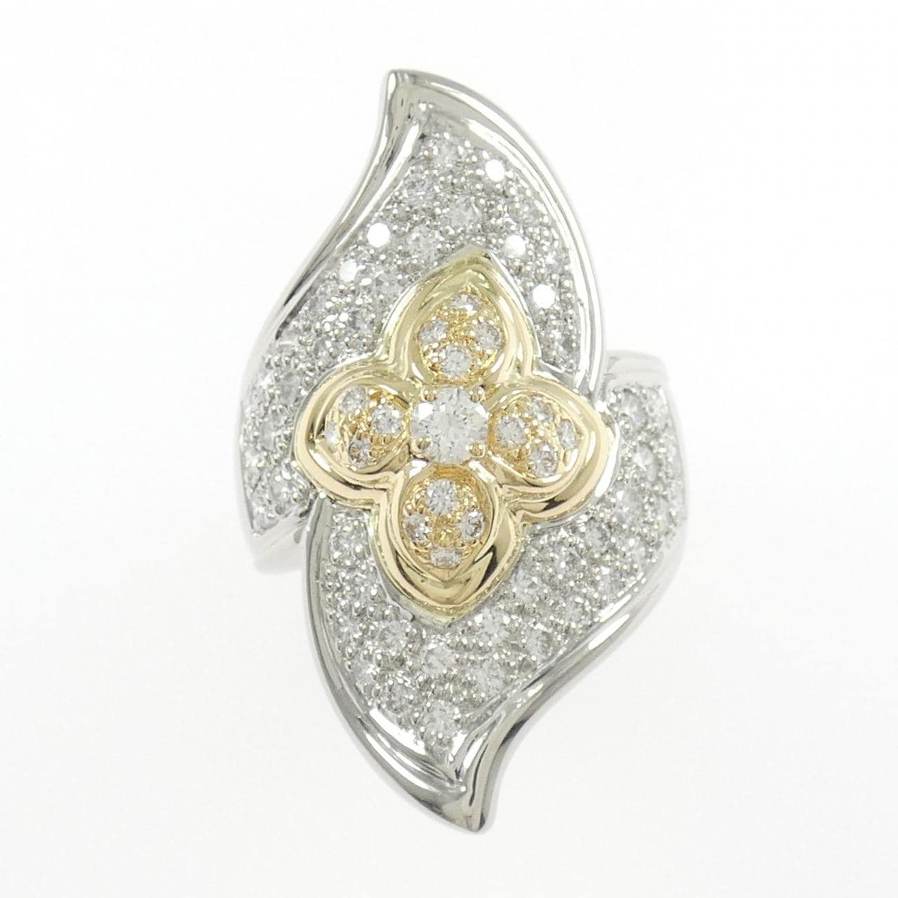PT900/18KYG ダイヤモンド リング 1.26CT