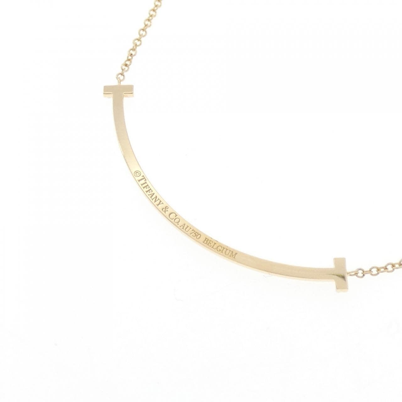 TIFFANY T 微笑小号项链