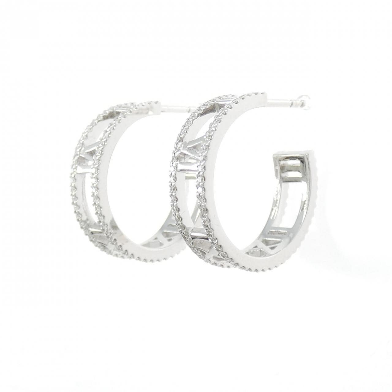 ティファニー アトラス フープ ピアス