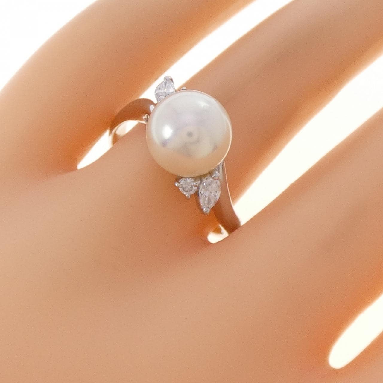 PT900 アコヤパール リング 9.1mm
