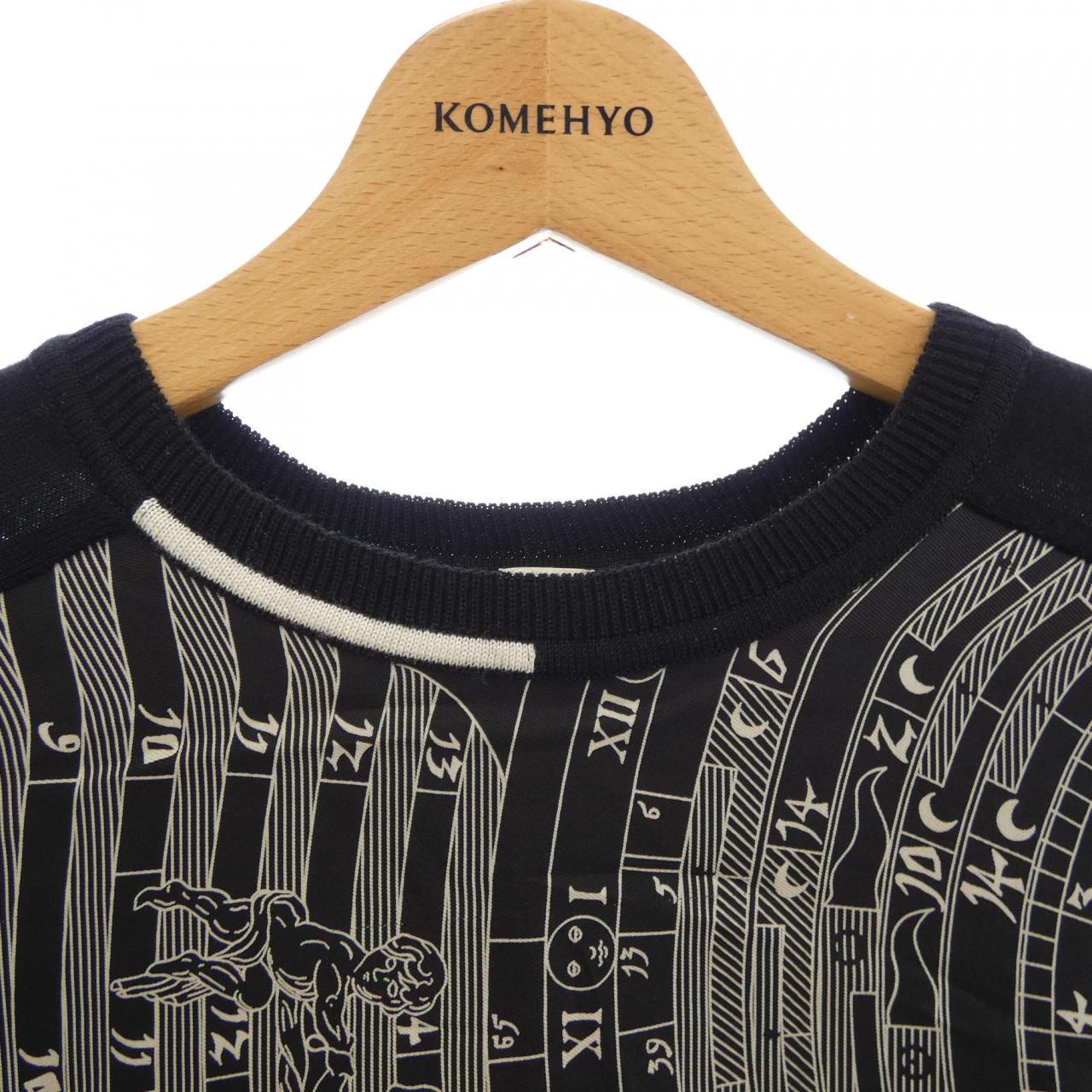 エルメス HERMES DIES ET HORE *96-7708 ツイルレーヌ トップス