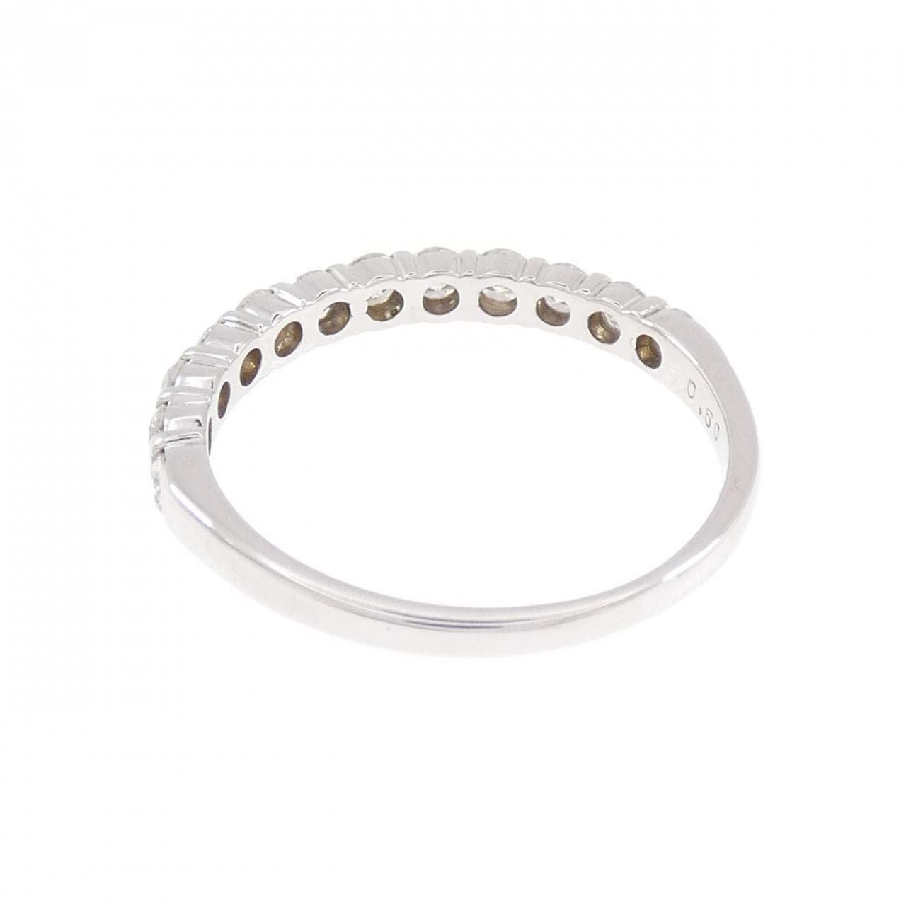 K18WG ダイヤモンド リング 0.50CT