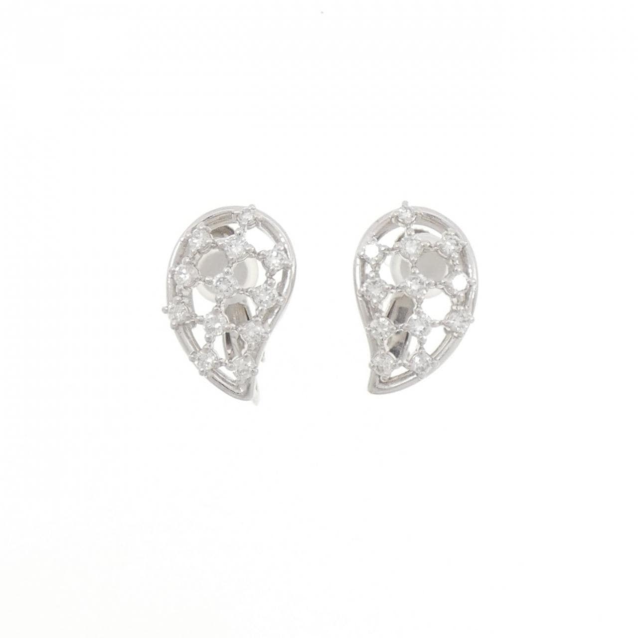 タサキ ダイヤモンド イヤリング 0.46CT