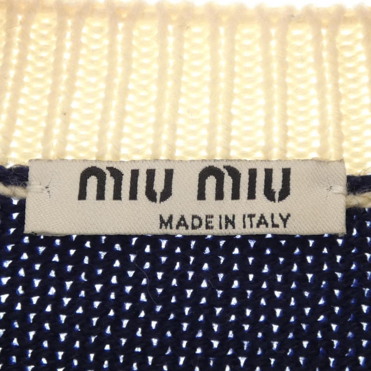 ミュウミュウ MIU MIU MIU MIU CLUB MML434 1YJK ニット