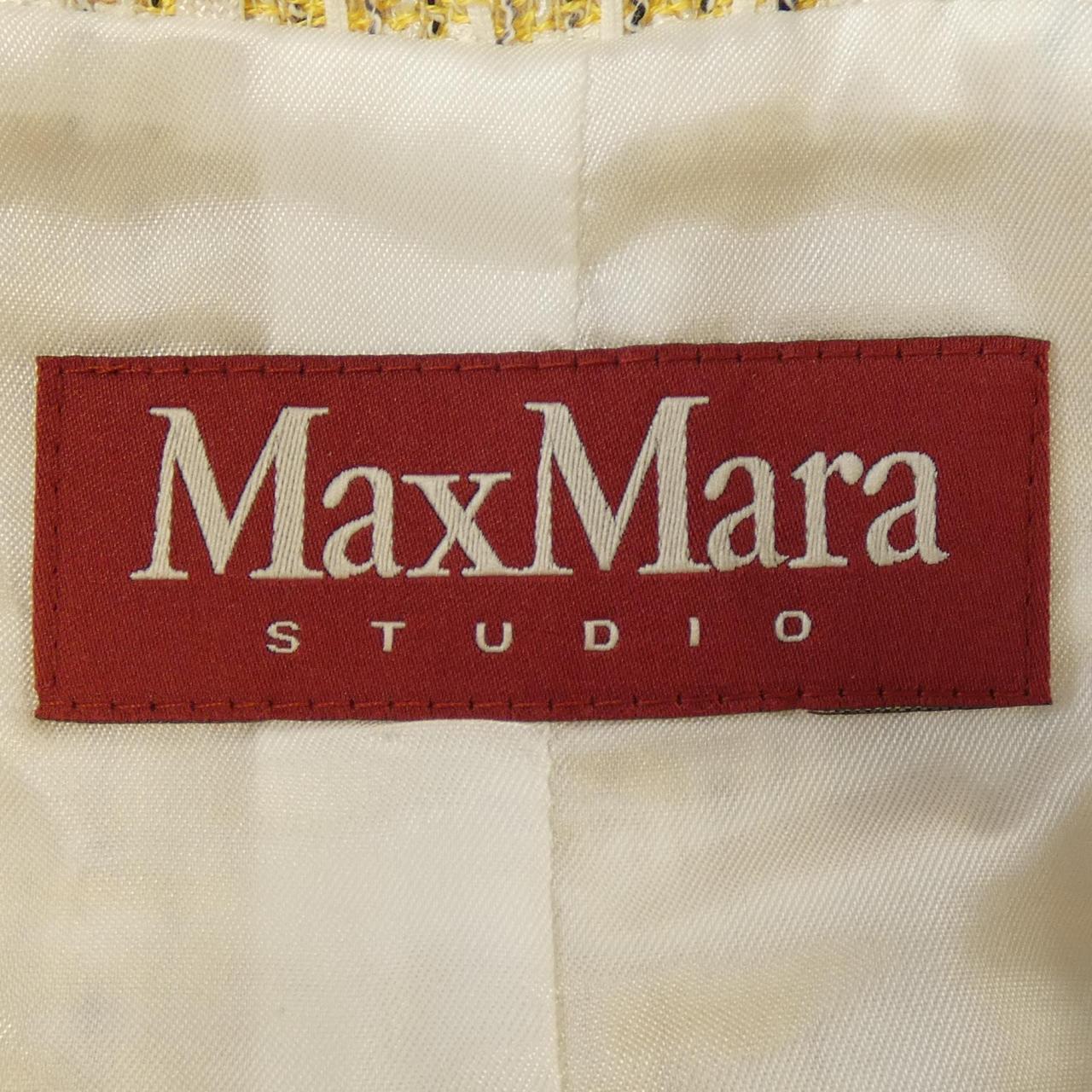 マックスマーラステュディオ Max Mara STUDIO ノーカラージャケット