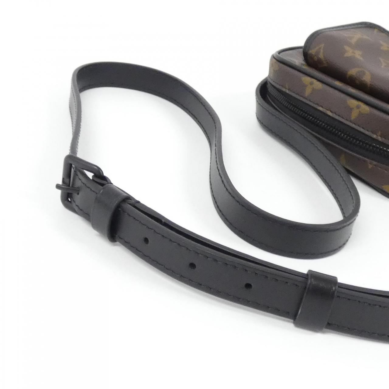 ルイヴィトン モノグラム マカサー クリストファー ウエアラブル ウォレット M69404 ショルダーバッグ