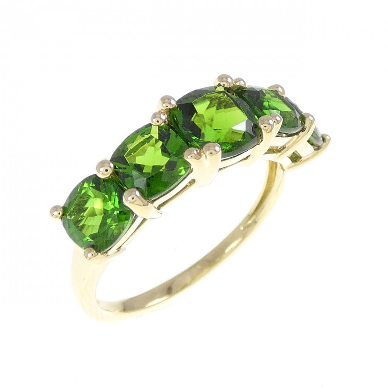 ジーエスティービー ダイオプサイド リング 2.50CT