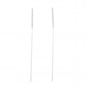 ヒロタカ ダイヤモンド ピアス 0.14CT