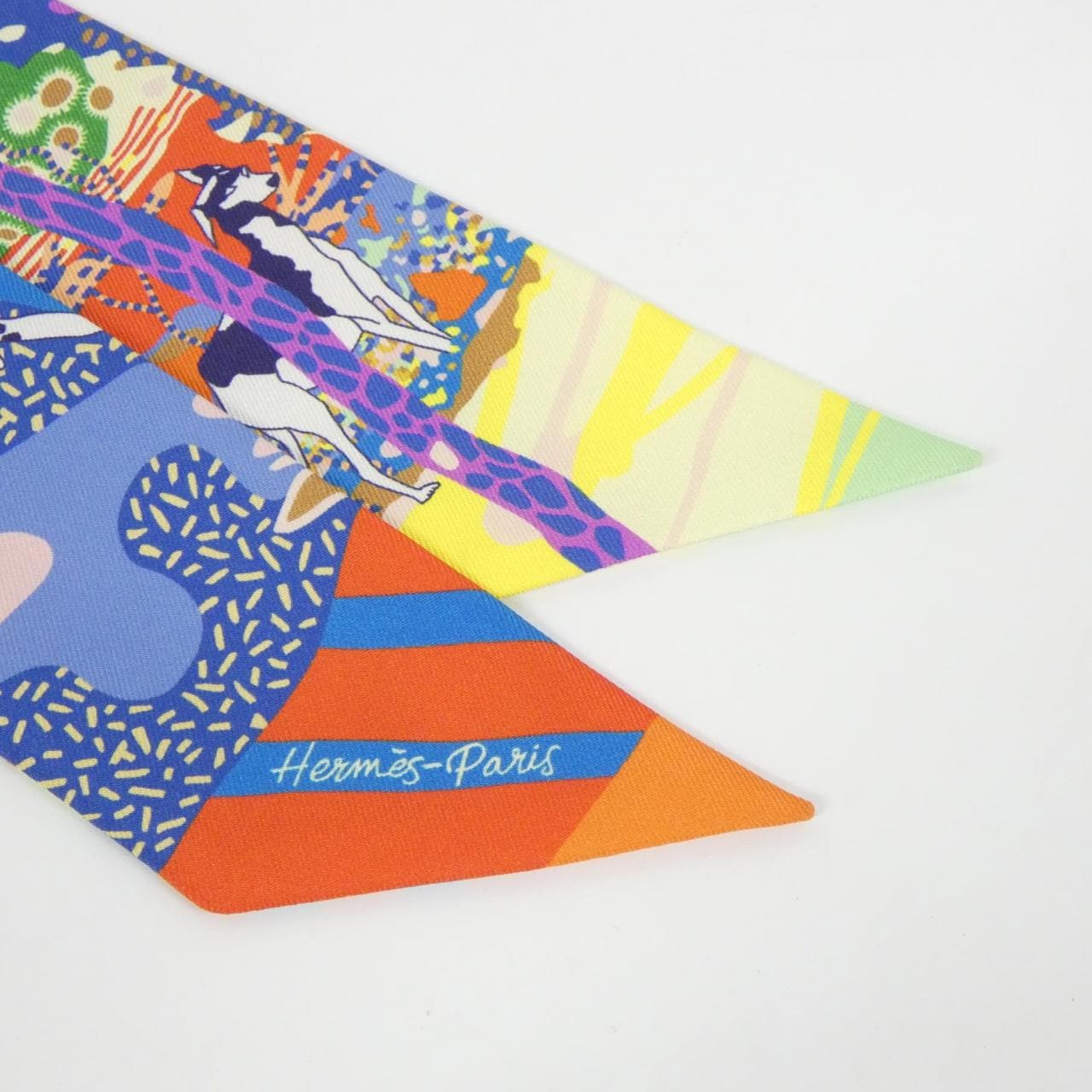 エルメス EN LIBERTE ツイリー 063911S スカーフ