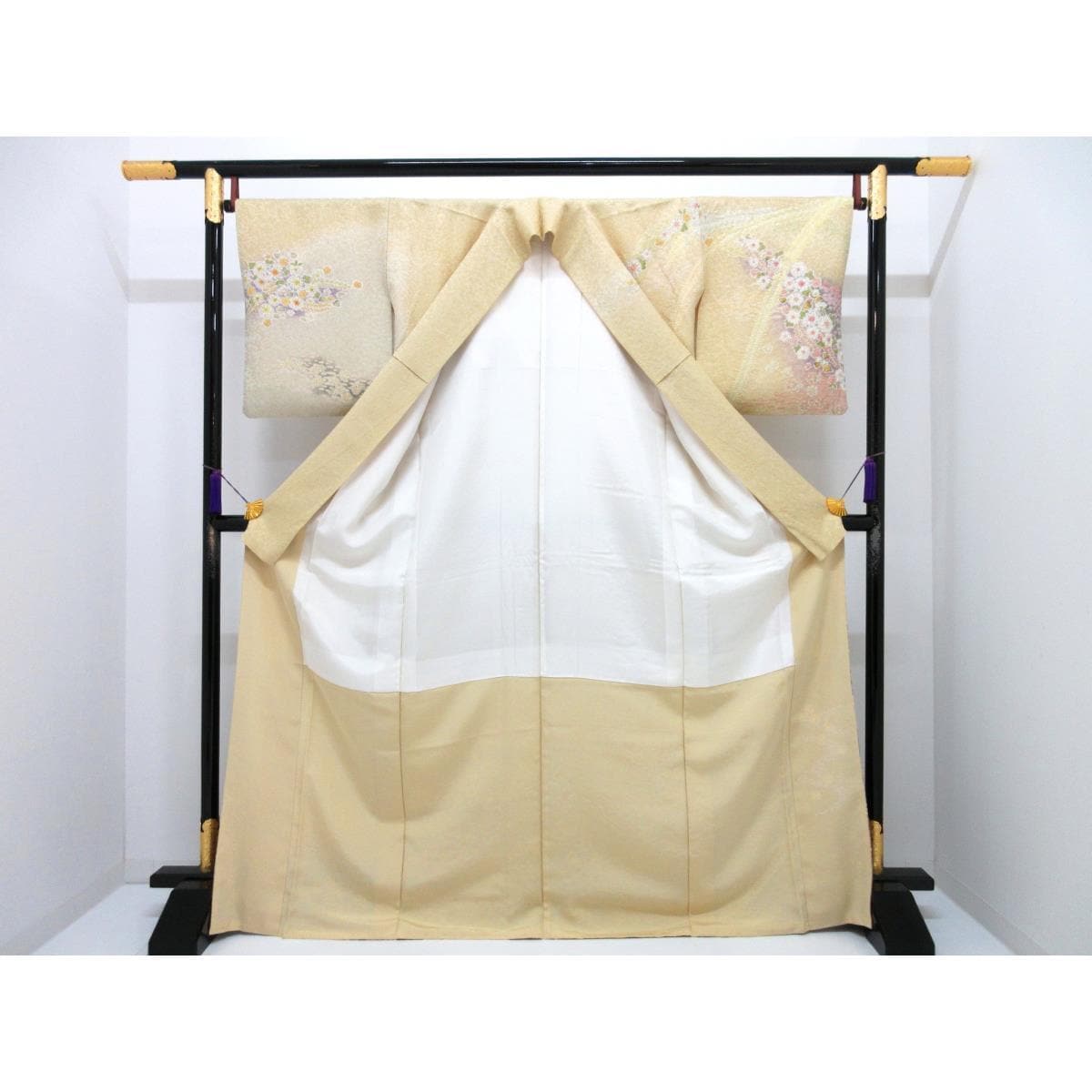 訪問着　友禅加工ボカシ染