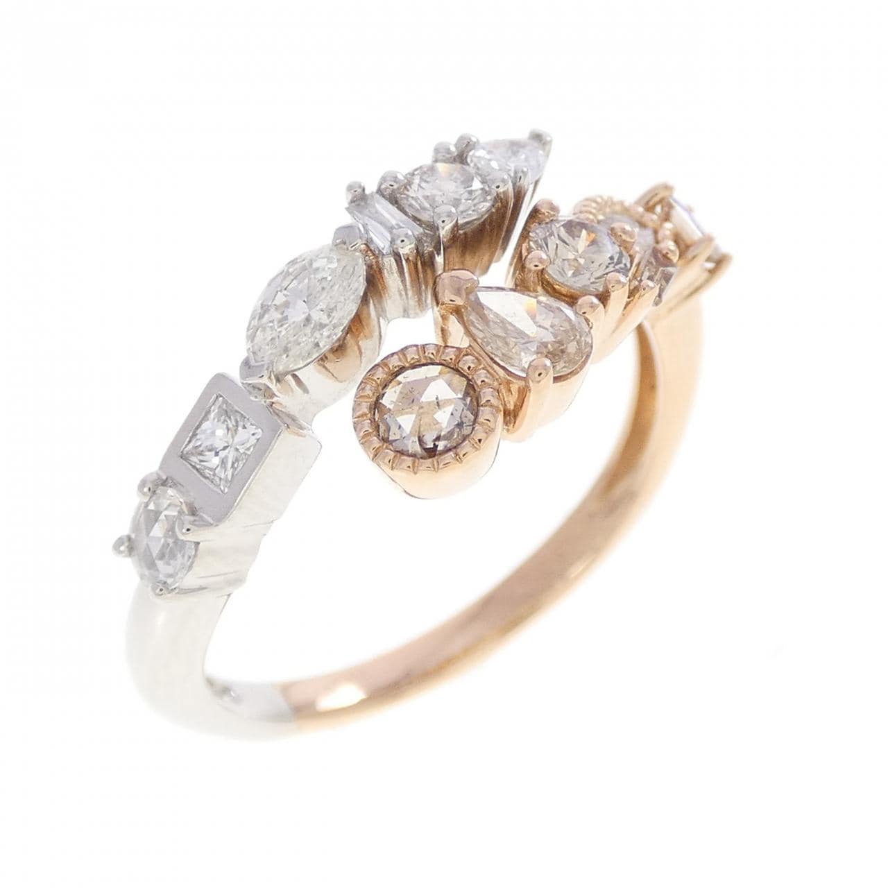 ジーエスティービー ダイヤモンド リング 0.65CT