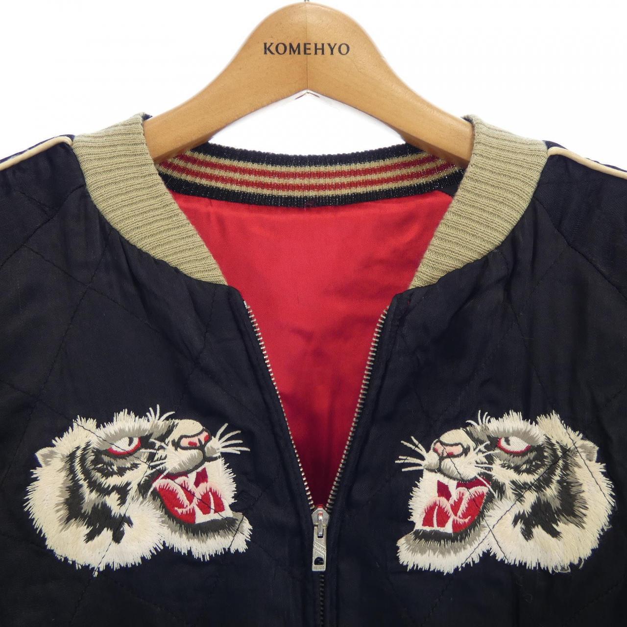 CROPPED HEADS stadium jacket