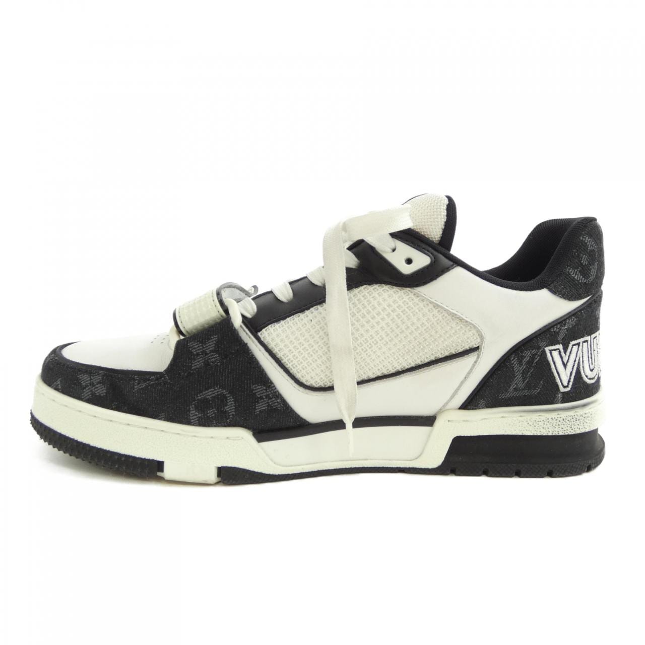 ルイヴィトン LOUIS VUITTON LVトレイナーライン モノグラムデニム スニーカー