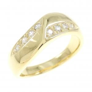 K18YG ダイヤモンド リング 0.21CT