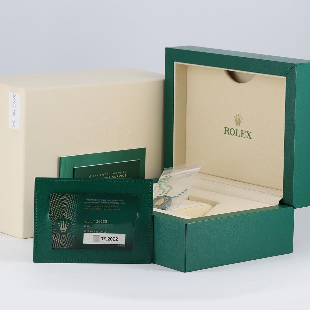 ロレックス シードゥエラーディープシー 126660 SS 自動巻 ランダム番