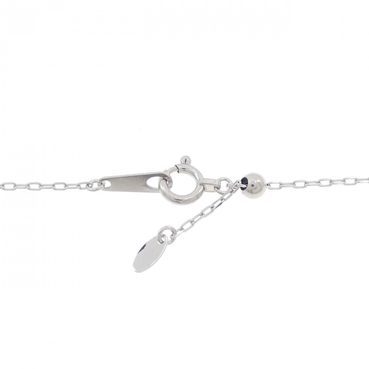 PT900/PT850 Sapphire Necklace 1.01CT