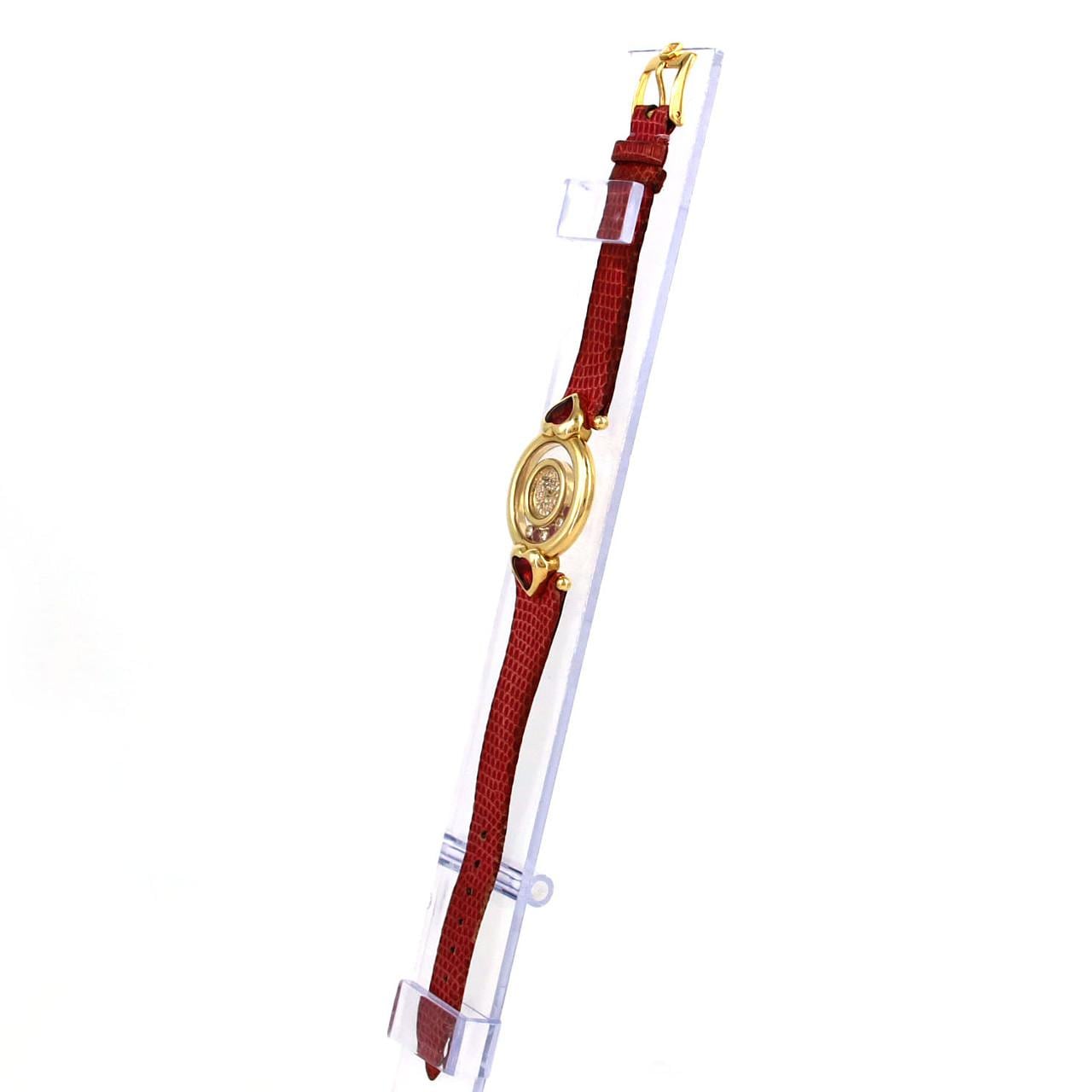 【ノーメンテナンス特価】ショパール ハッピーダイヤモンド YG･3P&3PS 20/5731-26 YG クォーツ