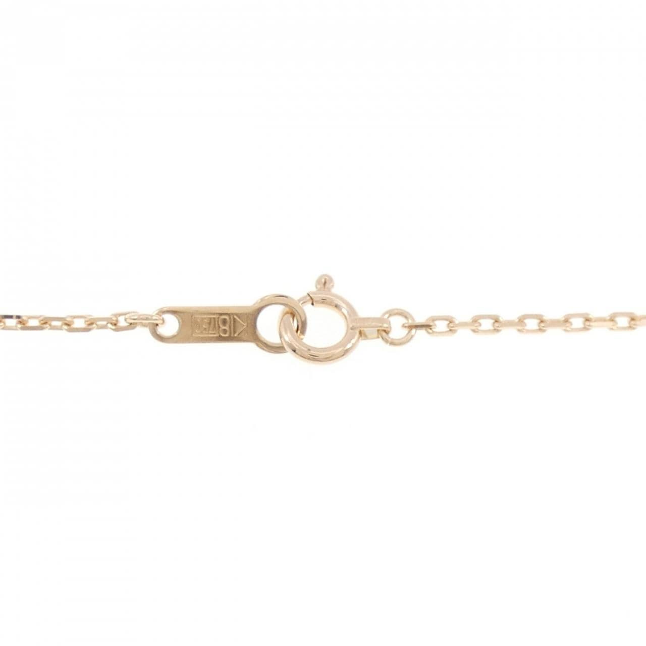 ジーエスティービー ローズクオーツ ネックレス 7.00CT