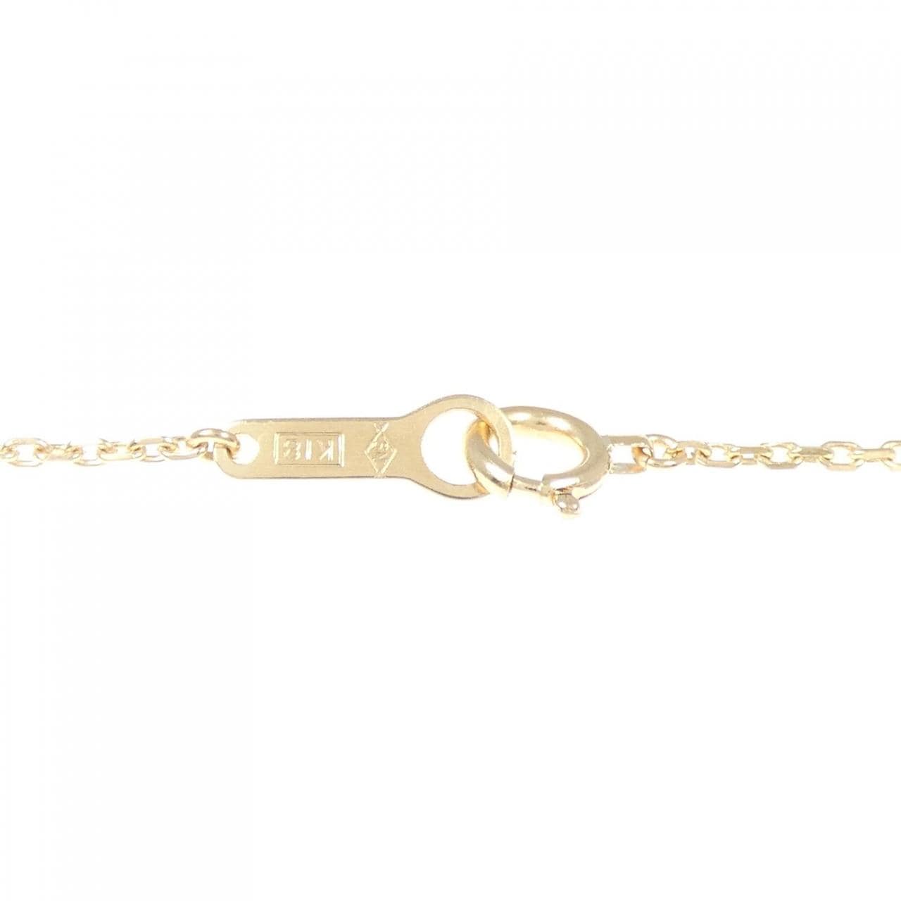 K18YG ルビー ネックレス