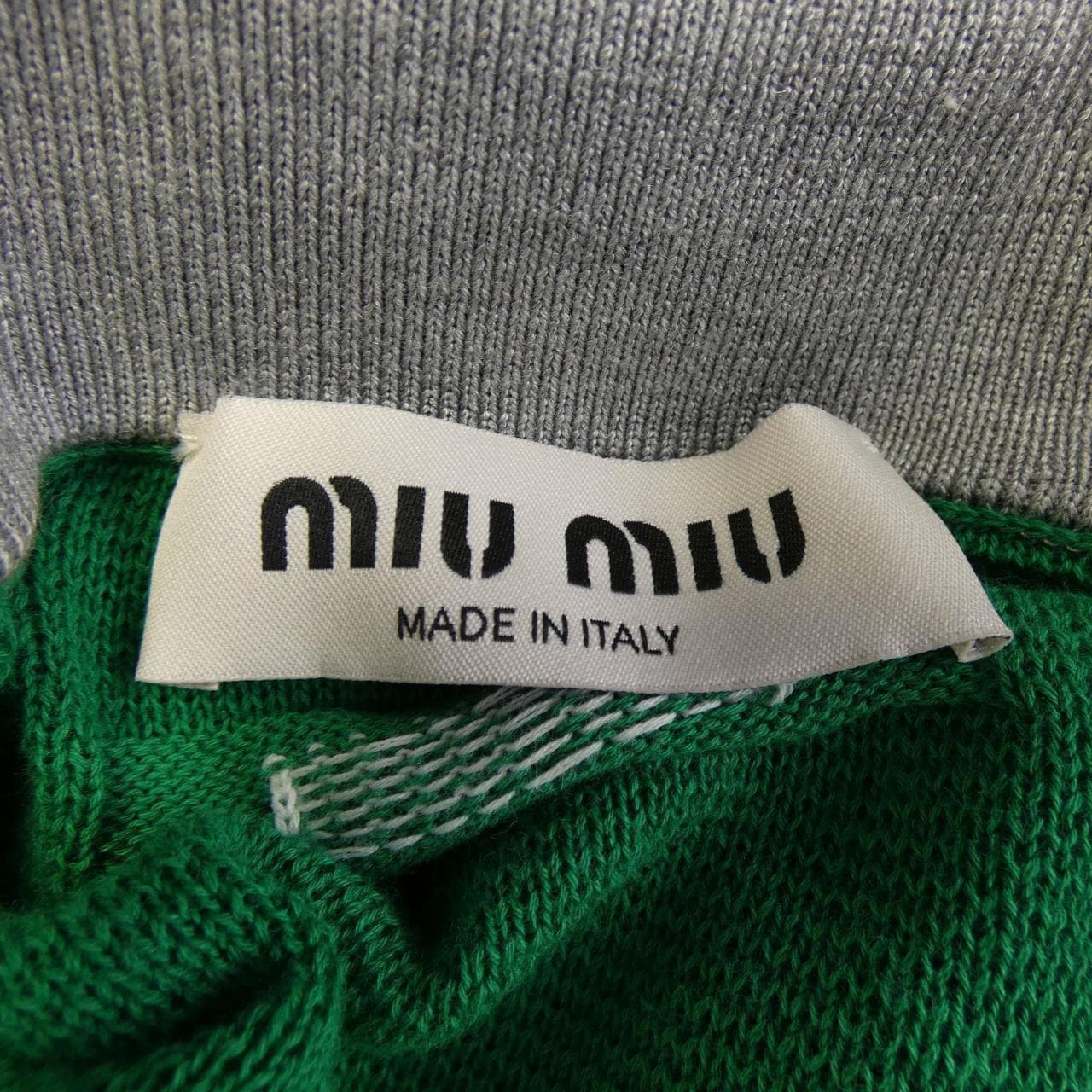 ミュウミュウ MIU MIU MMLB23 SOOO 17JQ ポロシャツ