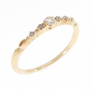 アガット ダイヤモンド リング 0.04CT