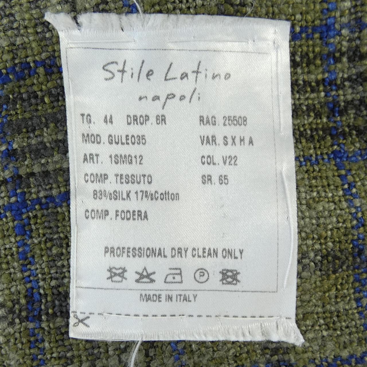 STILE LATINO NAPOLI ジャケット