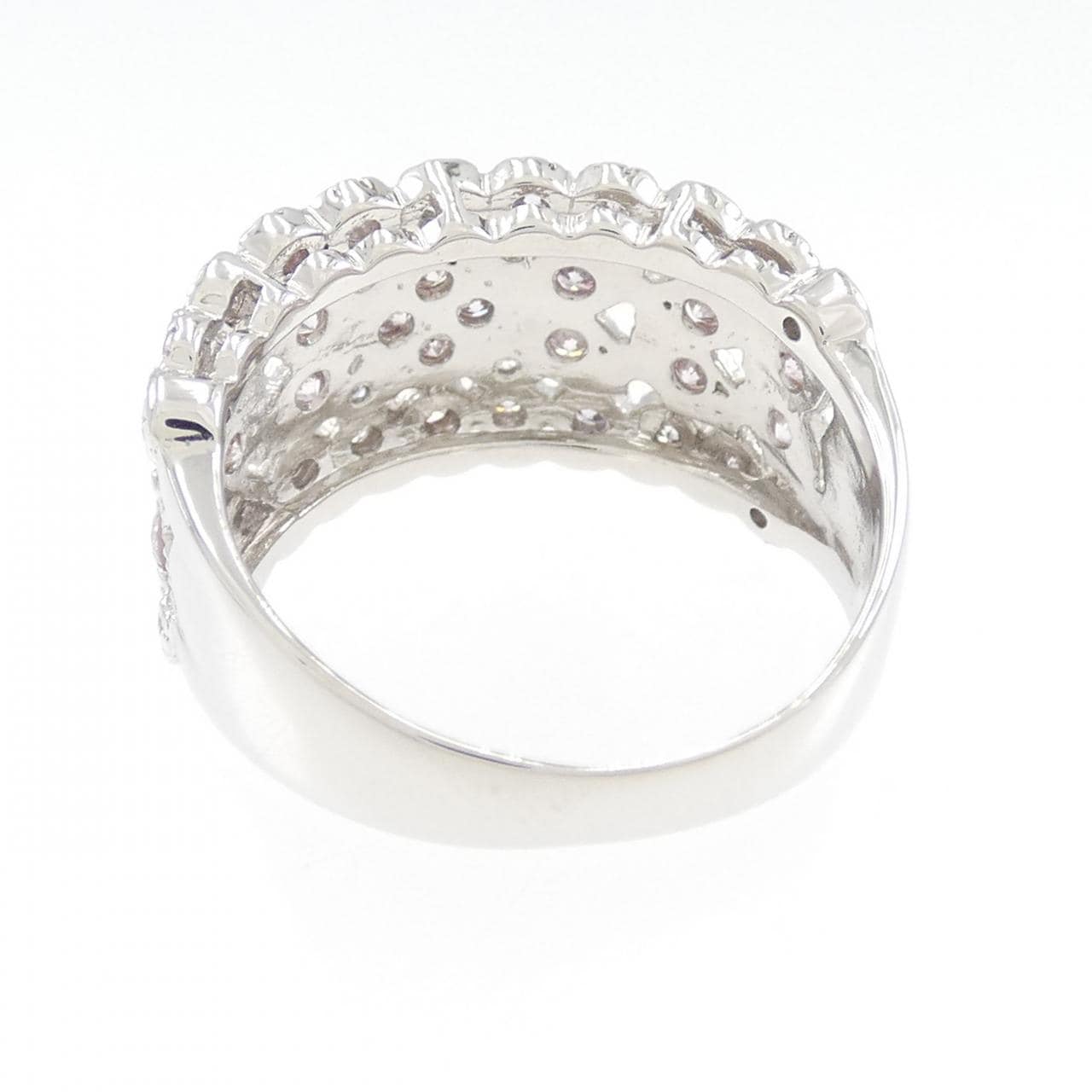 PT900 ピンクダイヤモンド リング 0.82CT