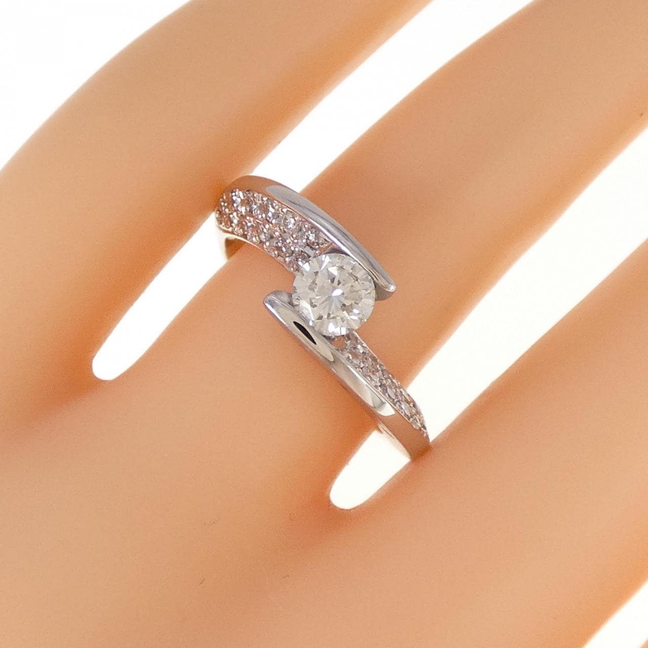 PT ダイヤモンド リング 0.58CT