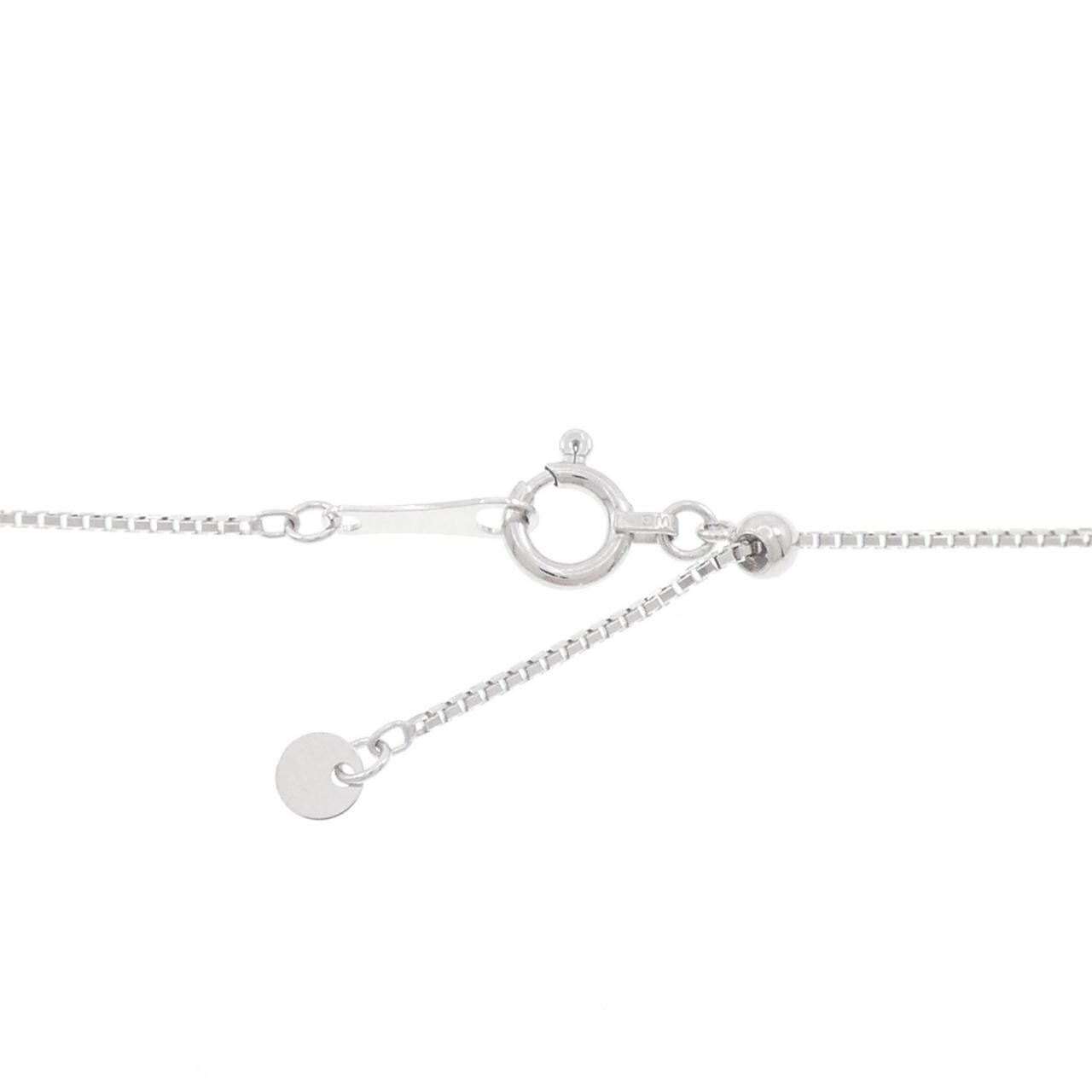 K18WG Diamond necklace