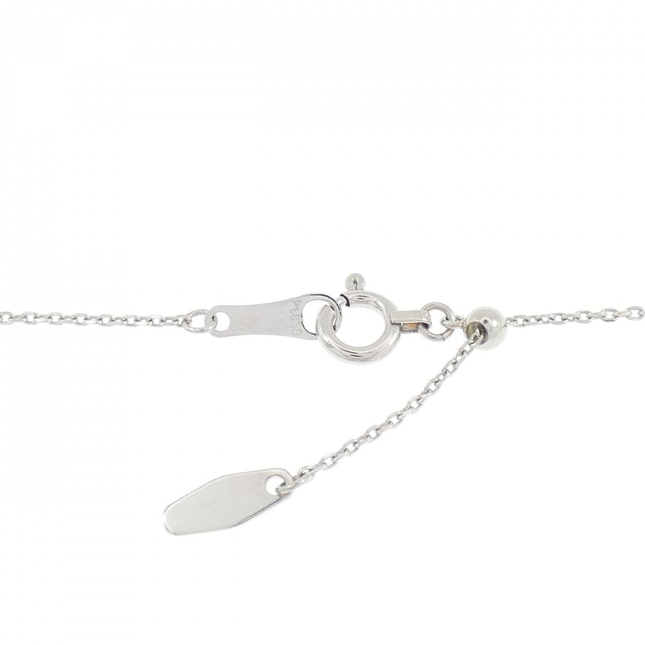 【新品】PT900/PT850 ダイヤモンド ネックレス 0.16CT