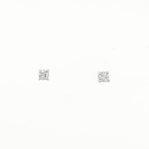 【リメイク】PT900 ダイヤモンド ピアス 0.10CT