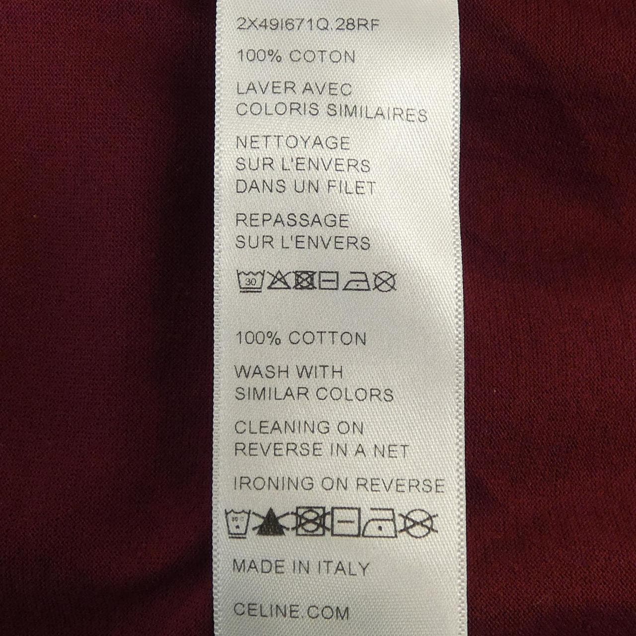 セリーヌ CELINE 2X49I671Q Tシャツ