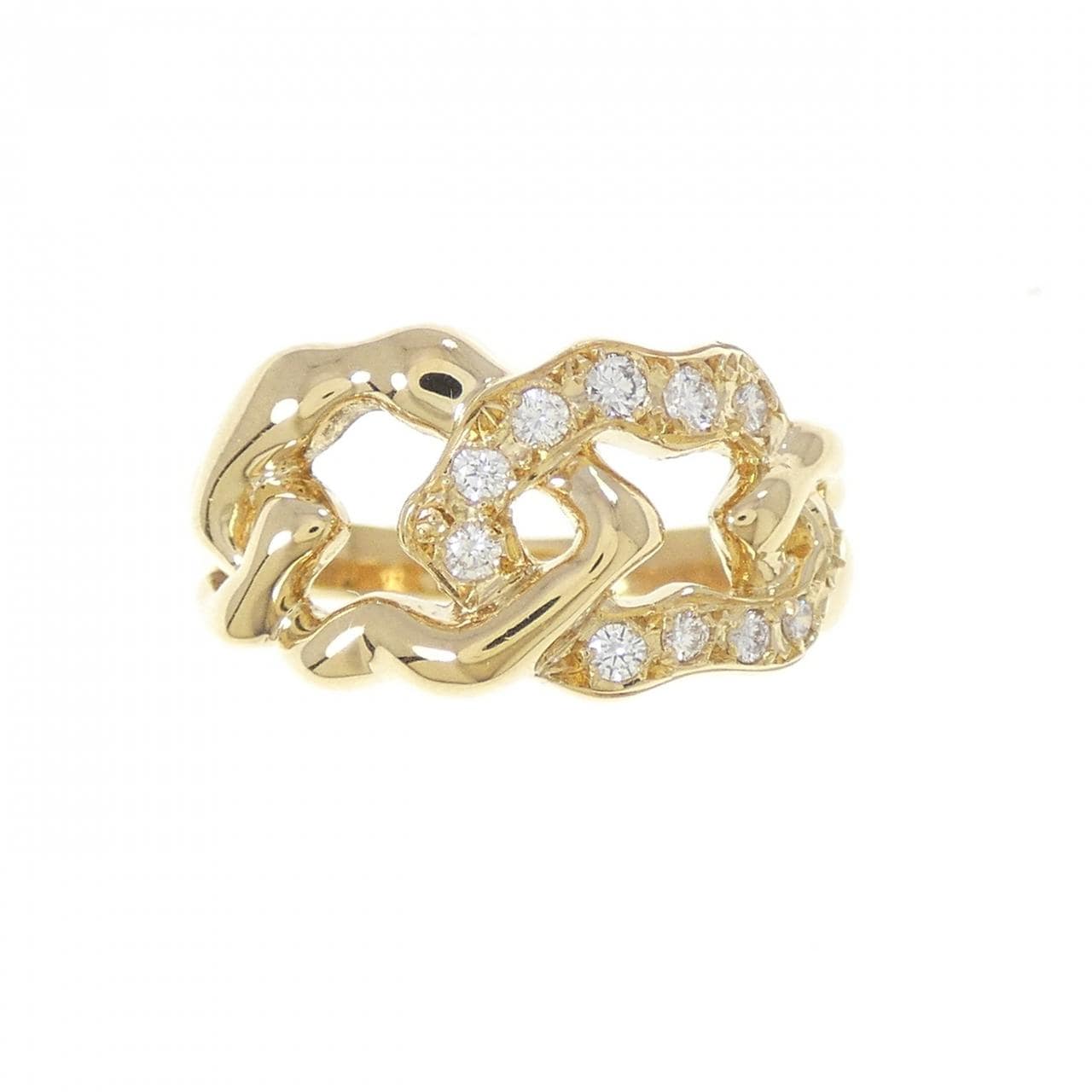 ミキモト ダイヤモンド リング 0.13CT