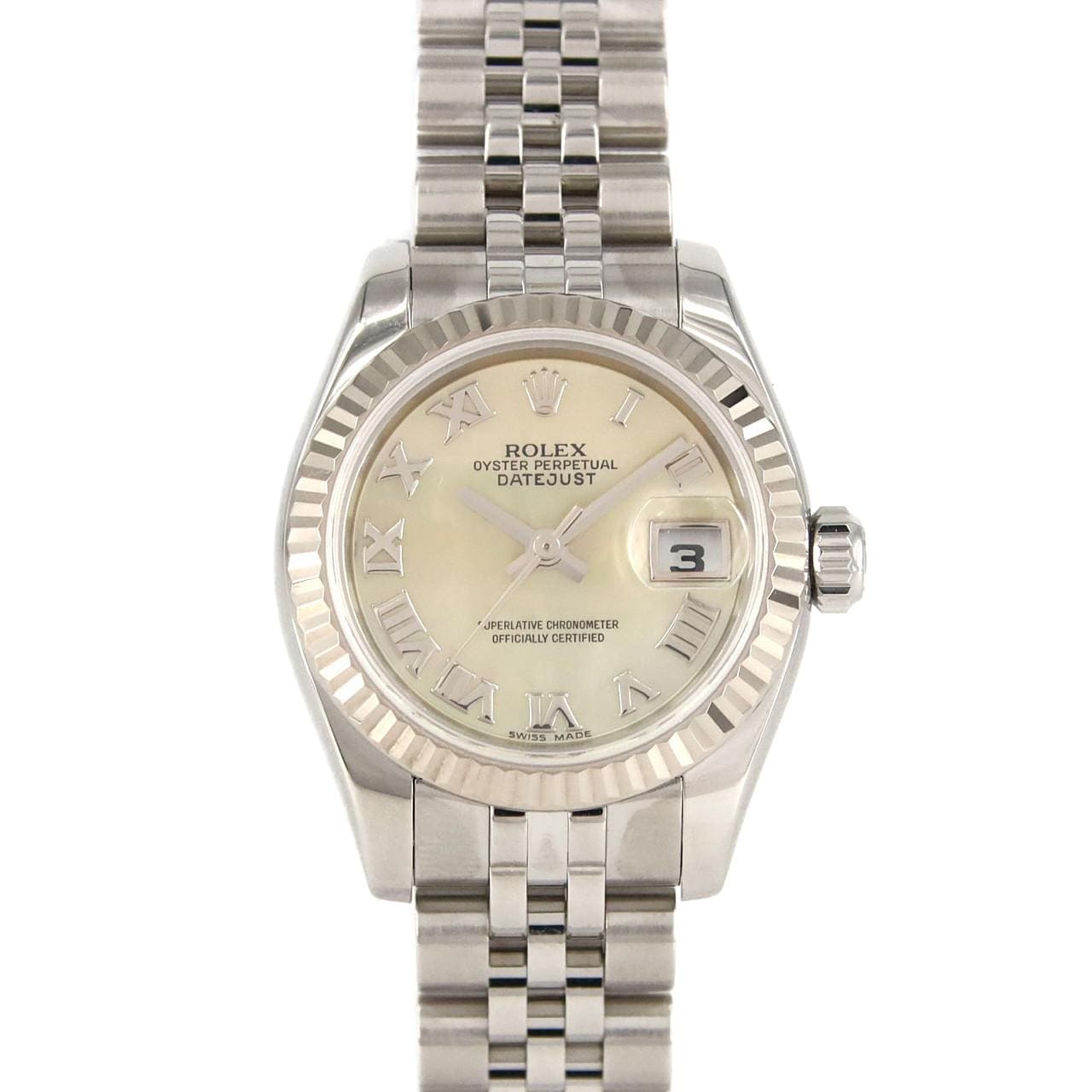 ロレックス デイトジャスト 179174NR SSxWG 自動巻 D番