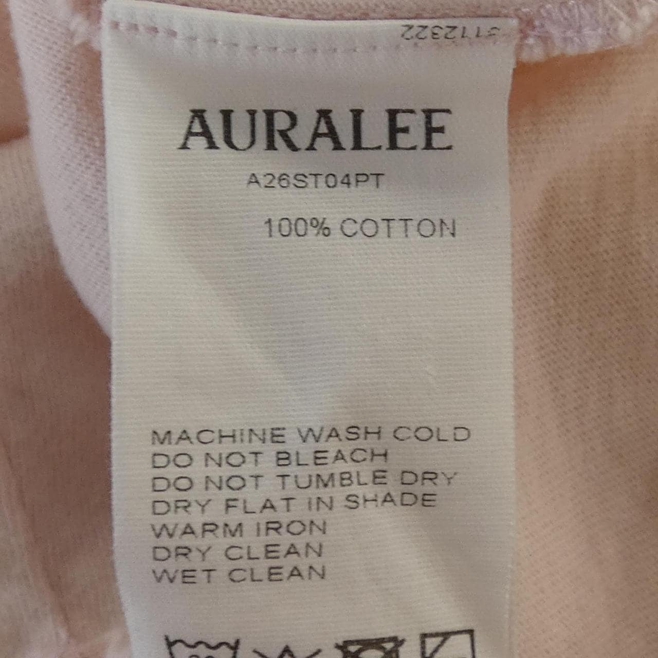 オーラリー AURALEE A2ST04PT Tシャツ