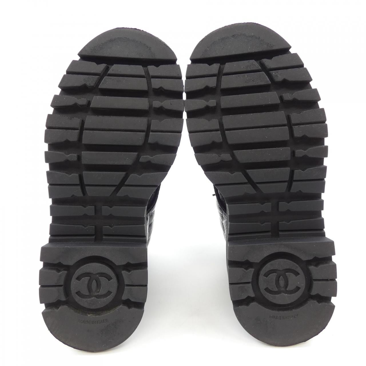 シャネル CHANEL コンバットブーツ G45833B17283 ブーツ