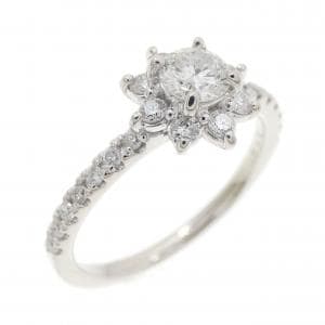 PT900 ダイヤモンド リング 0.45CT