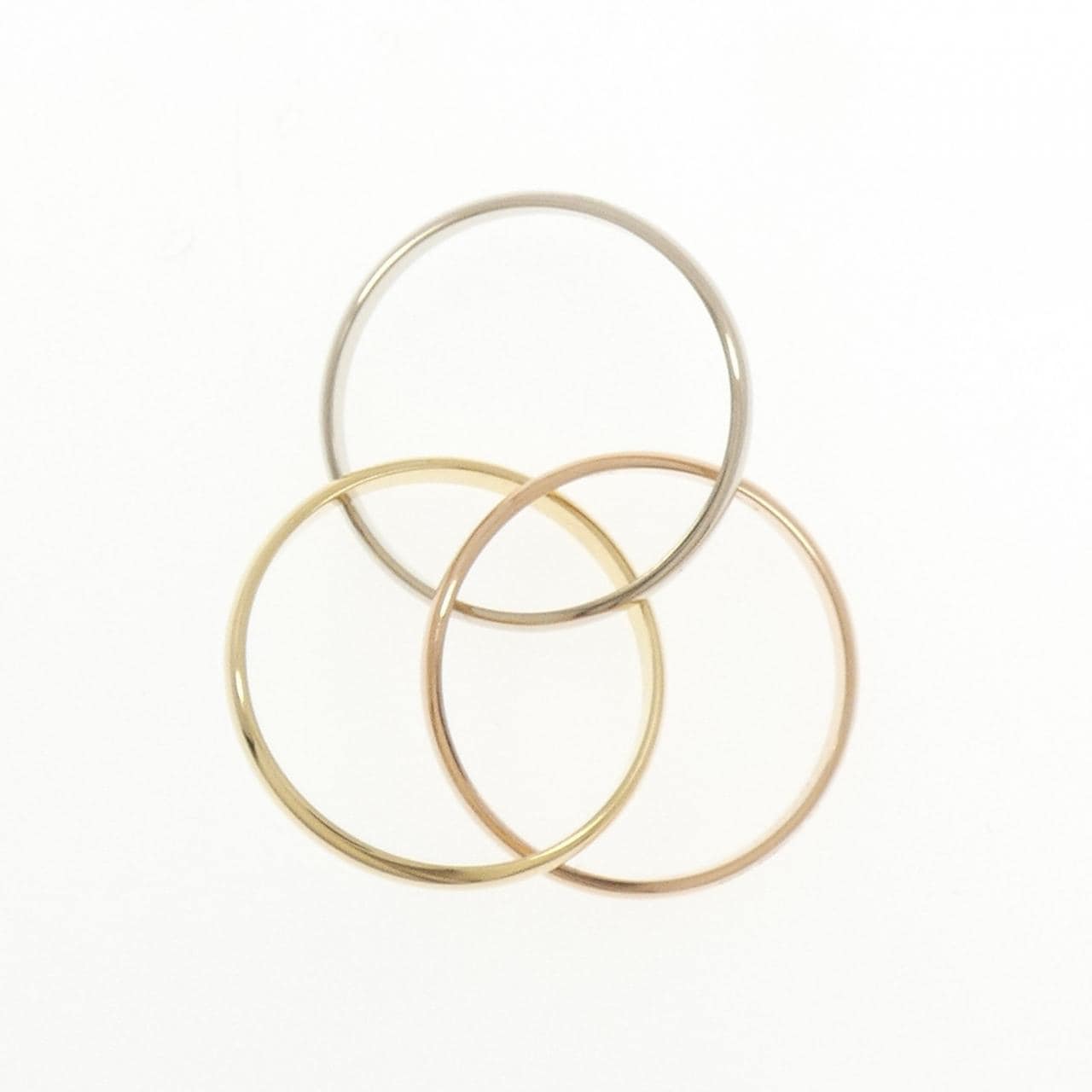 [vintage] Cartier Trinity戒指