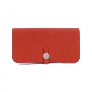 HERMES bifold long wallet