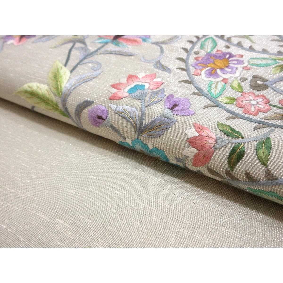 【未使用品】袋帯　刺繍加工