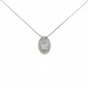 K18WG ダイヤモンド ネックレス 0.331CT
