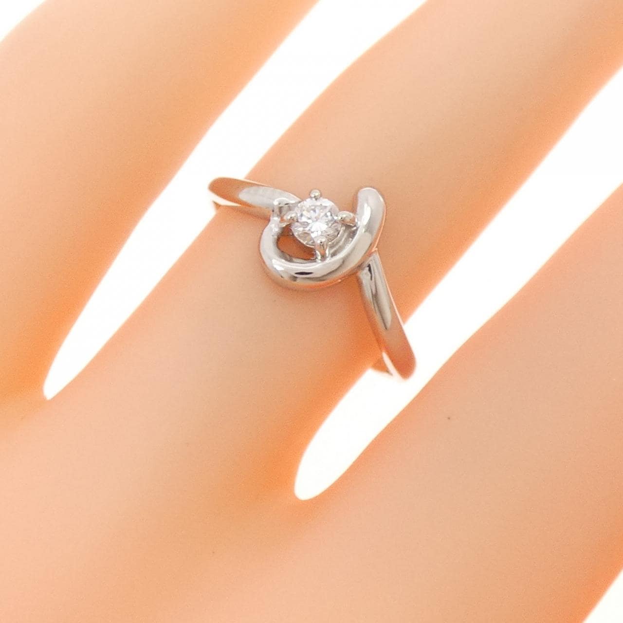 PT900 ダイヤモンド リング 0.10CT