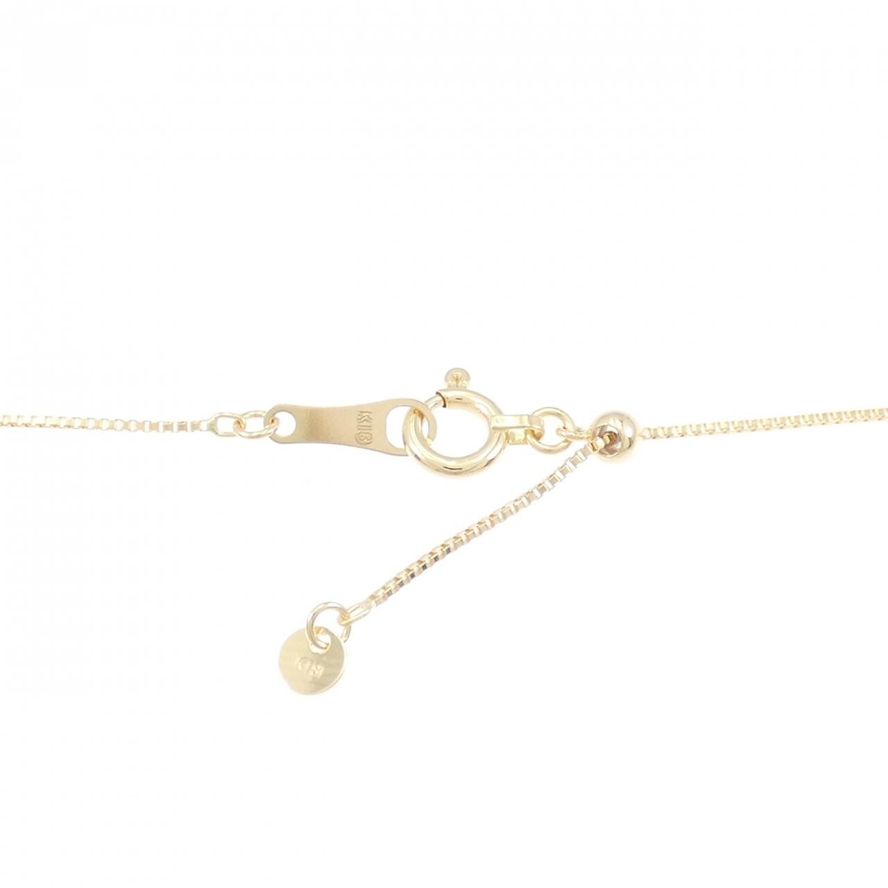 K18YG ダイヤモンド ネックレス 0.70CT